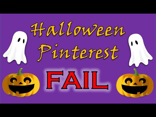 HALLOWEEN PINTEREST FAIL: Caramel Apple Pops and Banana Ghosts
