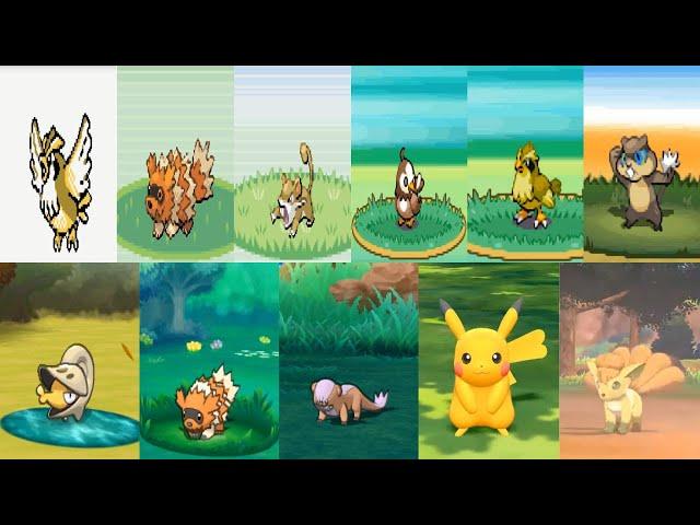 Evolution of Shiny Pokémon Encounters | All Gen (1999 - 2019)