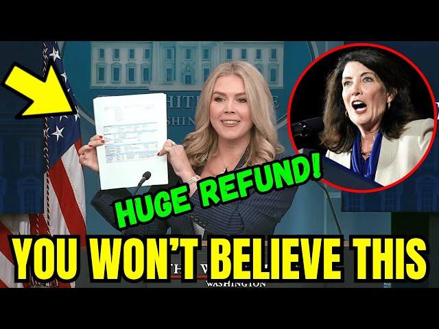 Democrats PANIC over Trump's NEW TAX REFUND!