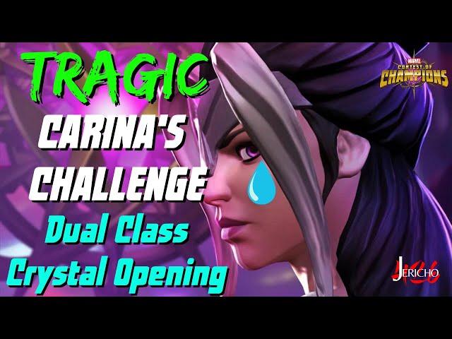 Carina's Challenge 6 Star Dual Crystal Opening Cosmic/Tech Crystal MCOC Marvel Contest of Champions