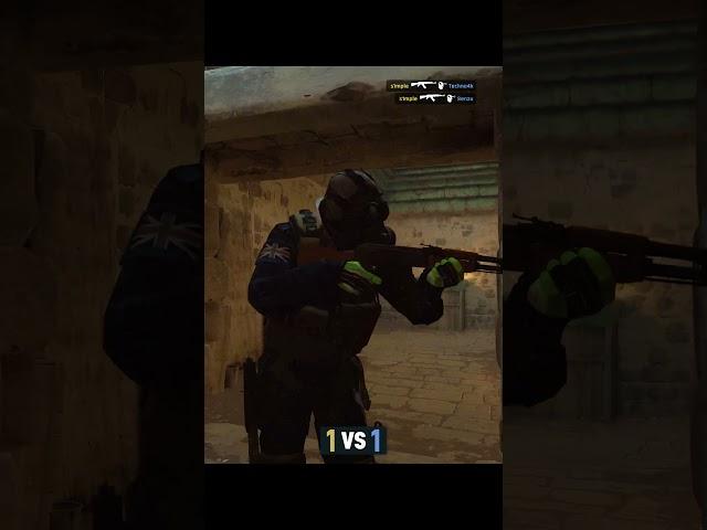 You Can’t Hide from s1mple — 1v2 Clutch with Style #pgl #cs #кс #counterstrike #csgo