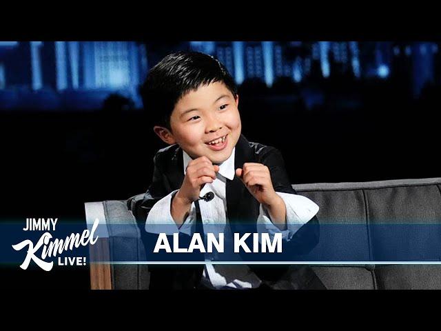 8-Year-Old Alan Kim on Minari Golden Globe Win