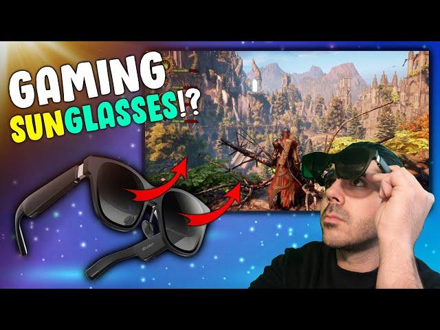 You Can Play RPGs on Sunglassess.. XREAL Air AR Glasses Overview 