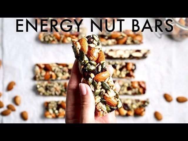 NUT BARS | tasty energy snack