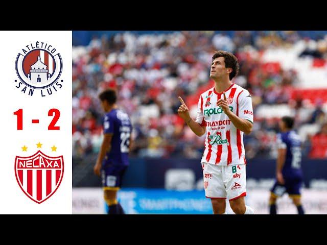 Atlético San Luis vs Necaxa 1-2 Resumen Y Goles | Liga BBVA MX - Grita México Apertura 2022