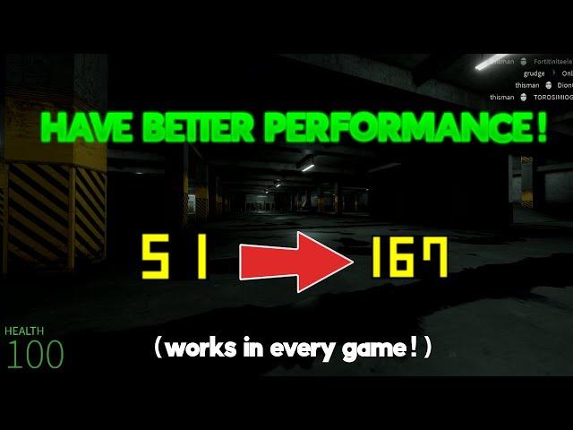 HOW TO GET MORE FPS IN ROBLOX (Works with every game)