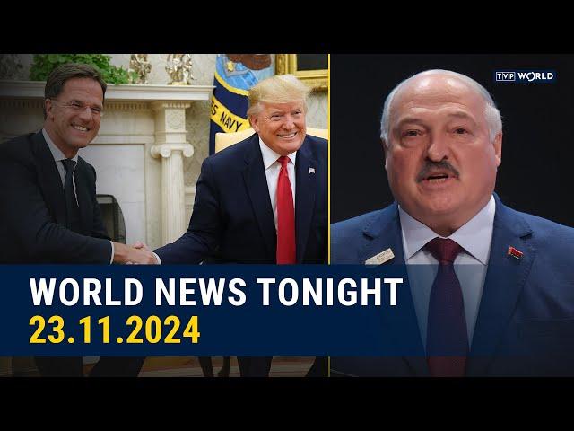 Trump-Rutte Meeting | World News Tonight