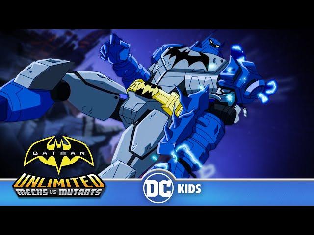 Batman Uses His Robot Mech Against Chemo! | Batman Unlimited: Mechs vs. Mutants | @dckids