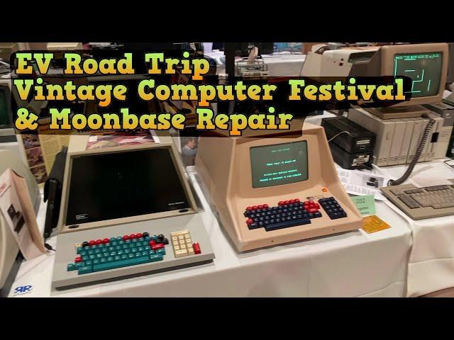 EV Roadtrip, Vintage Computer Festival, and Moonbase Repair