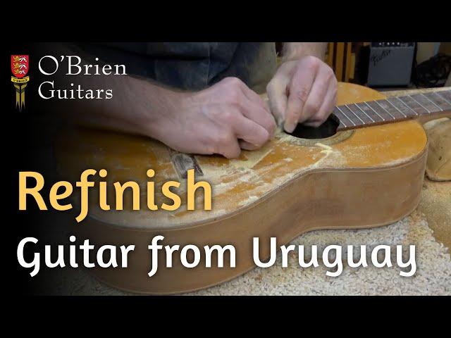 O'Brien Guitars - Refinish of Guitar Built in Uruguay