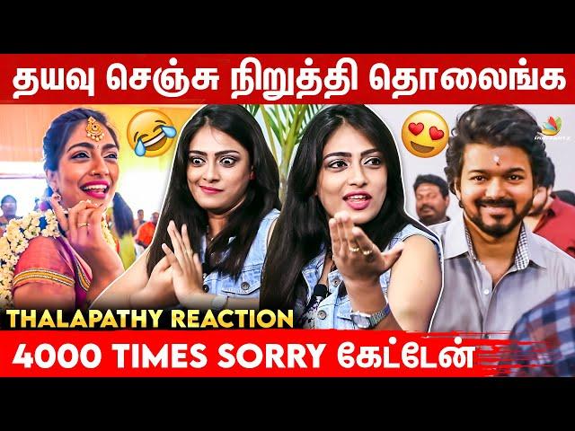 "ஐயோ! Thalapathy Vijay-ய பார்த்த உடனே ஒரஞ்சிட்டேன்" -Trending Muppatha Sastika | Santa,ParrisJayaraj