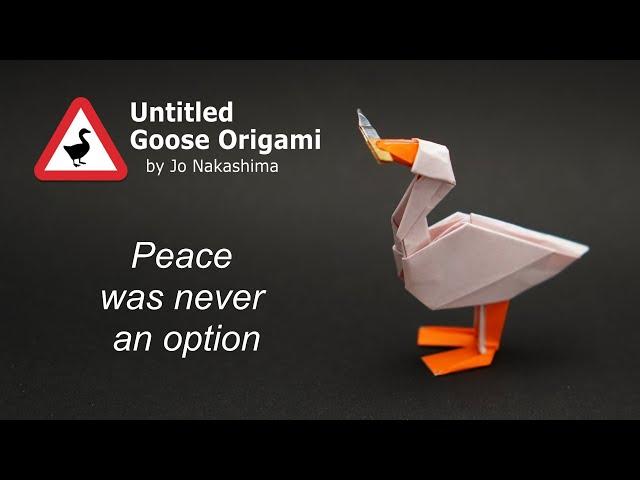 ORIGAMI GOOSE (Jo Nakashima)