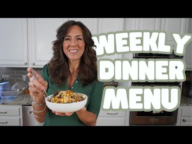 Easy Weekly Family Meals | What's for Dinner EP. 1