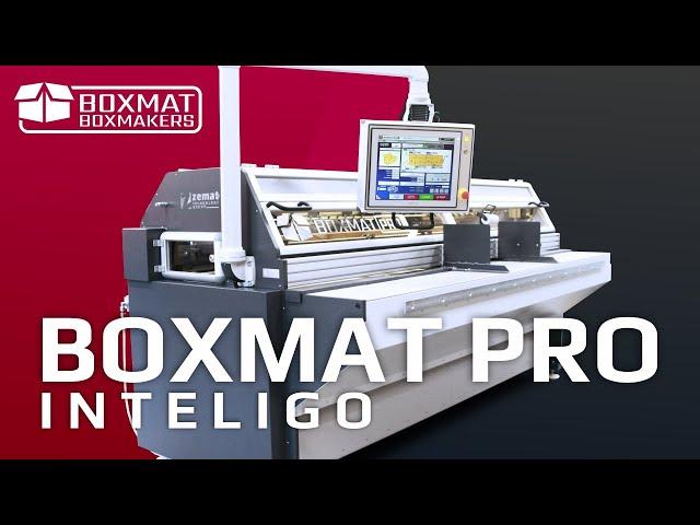 BOXMAT PRO INTELIGO | Automatic All In One box making machine