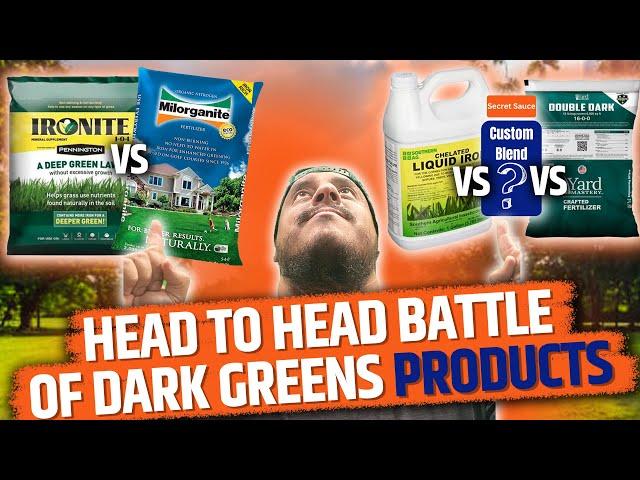 Who is the True Double Dark Green Lawn Champion! Only 1 will WIN! 5 Products put to the test!