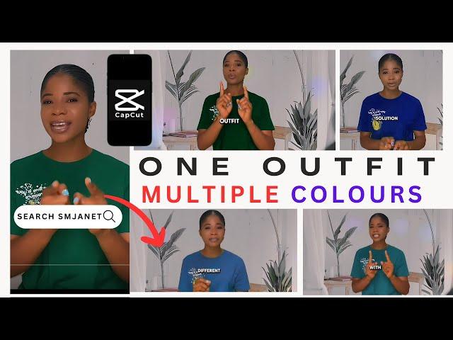 Transform Your Look: How to Easily Change Outfit Colors in CapCut!