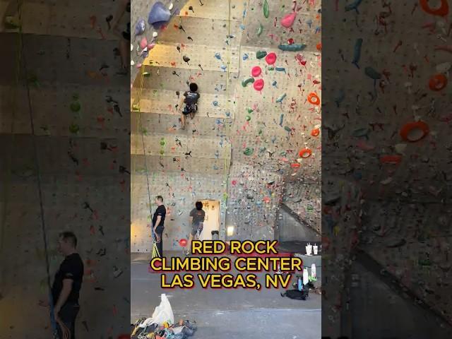 First time Wall Climbing at Red Rock Climbing Center, Las Vegas NV