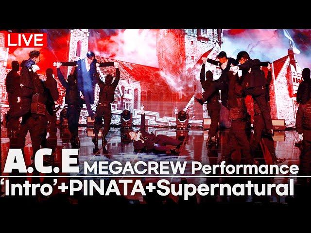 [LIVE] A.C.E - 'INTRO' + 'PINATA' + 'Supernatural' Megacrew Stage | Media Showcase [4K]