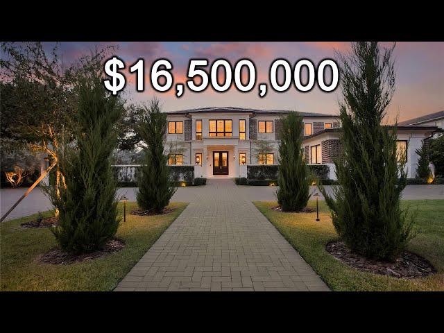 INSIDE a $16,500,000 Georgian Style Miami Mansion | DSG Luxury Tours