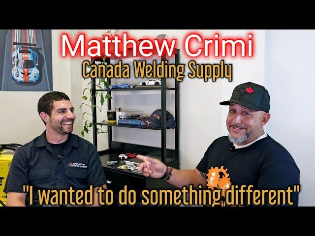 #54 "I wanted to do something different" drops with Matthew Crimi from Canada Welding Supply.