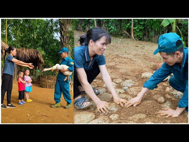 CAN YOU BELIEVE IT? Pebbles Can Transform Into a Beautiful Pathway! | Ly Thi Thom