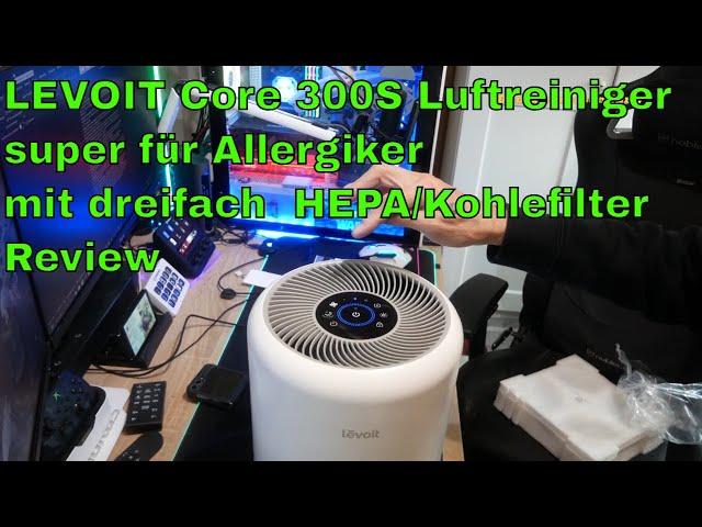 LEVOIT Core 300S Luftreiniger für  Allergiker mit 3-fach Fein/HEPA/Kohlefilter Review