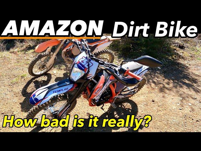 Amazon 250cc Dirt bike trail ride review X pro Templar 250