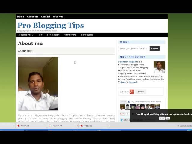 Pro blogging tips blog Introduction