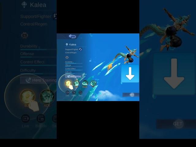 How to buy Kalea #ytshorts  #MOBA55GoldenMonth #mobilelegends #mlbbcreatorcamp  #shorts #MOBA55Kalea