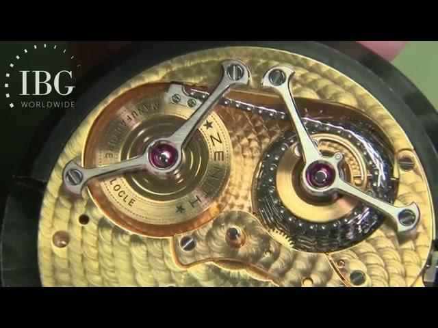 Summary: ZENITH WATCHES - watch movements explained by Jeff Kingston