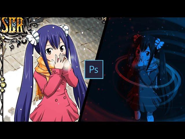 Wendy Marvell's Dual Lighting  | Photoshop Timelapse (500 Subcribers Special)