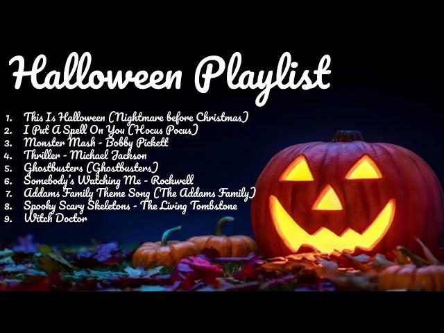 Halloween Playlist! Top Halloween Songs of All Time  Best Halloween Music Playlist