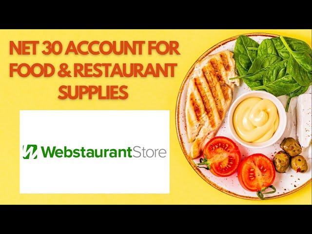 Webstaraunt Plus Net 30 Account: A Quick And Easy Way To Buy Food Supplies