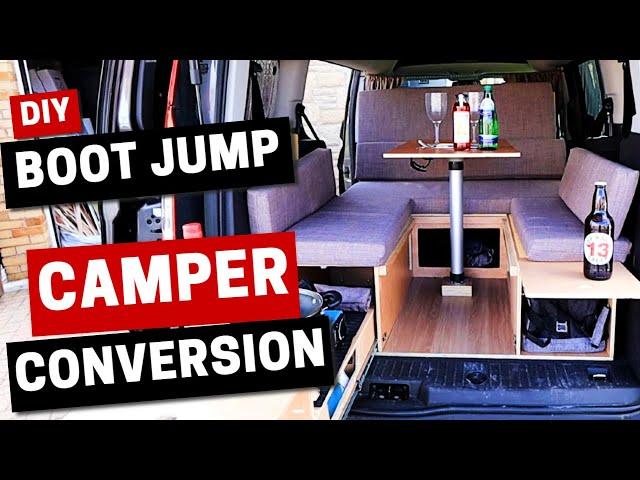 Self Build Micro Camper | Micro Camper Build UK | Boot Jump Plans |  Boot Jump Camper Conversion