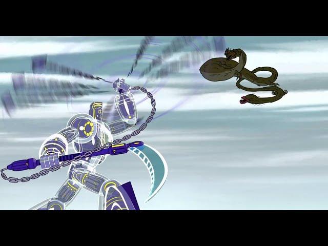 Sym-Bionic Titan - Titan vs Dragon creature
