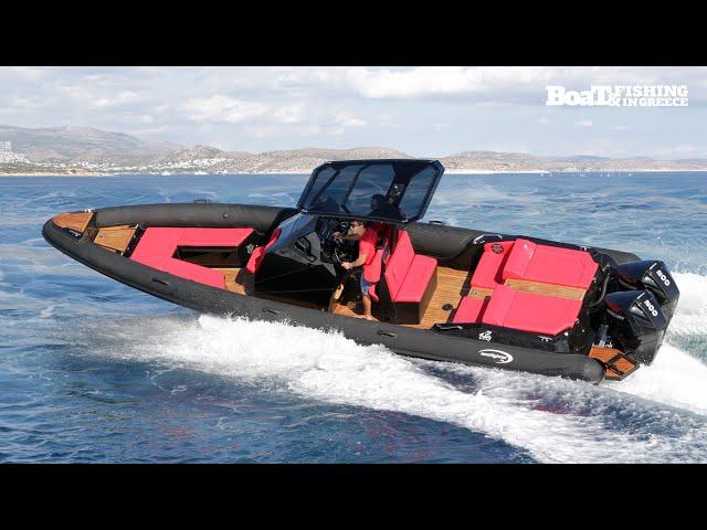 To νέο φουσκωτό Seafighter RIB T30 στο περιοδικό Boat & Fishing Νοεμβρίου