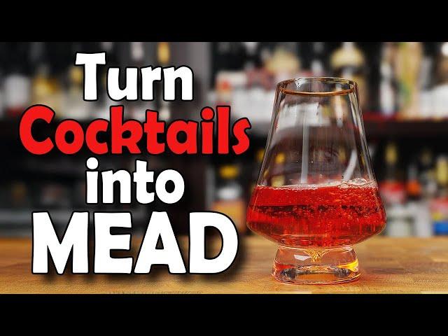 Turn COCKTAILS into MEAD:  Whiskey Old Fashioned Mead