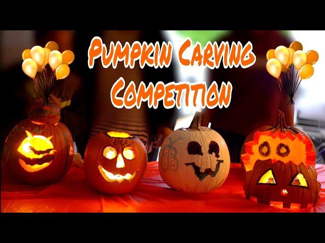 Family fun Pumpkin Carving Competition!