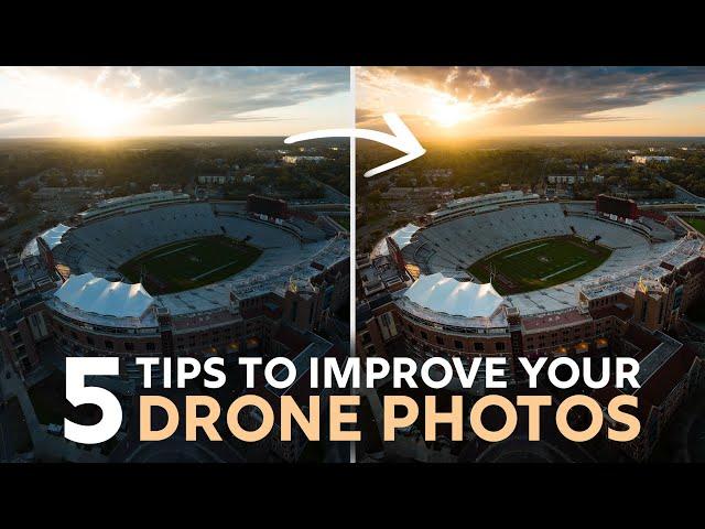 5 EASY Tips to Improve Your Drone Photography