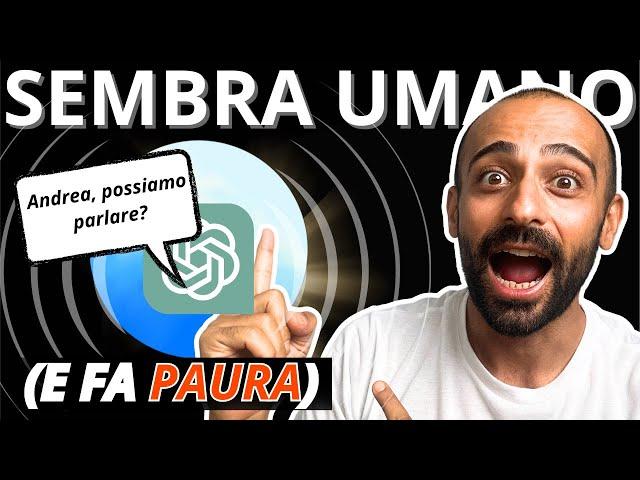 ChatGPT ora PARLA e si EMOZIONA come UN ESSERE UMANO  (ADVANCED VOICE)