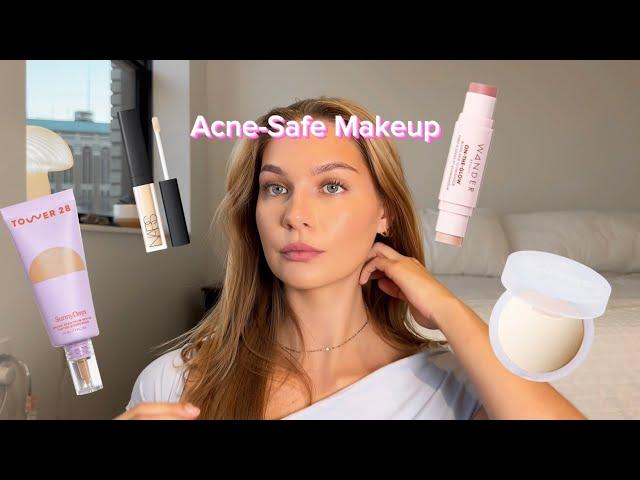 How To Achieve Clear Skin: My Acne-Friendly Makeup Routine & Tips