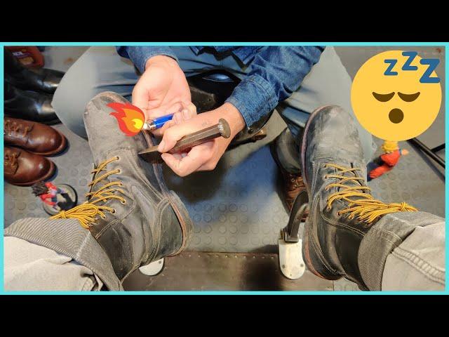 THE BEST ASMR?! | ANGELO SHOE SHINE ASMR