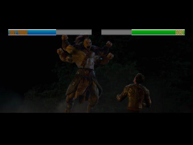 Cole Young vs Goro...with healthbars