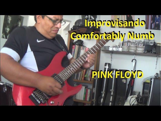 Improvisando Comfortably Numb - Cover Pink Floyd