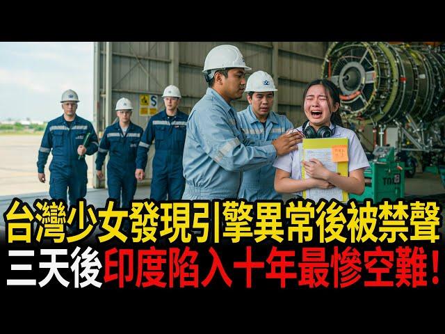 台灣少女發現引擎異常後被禁聲，三天後整個印度陷入十年來最慘重的空難災難！#感人故事 #老年故事 #口述故事 #人生故事 #幸福故事