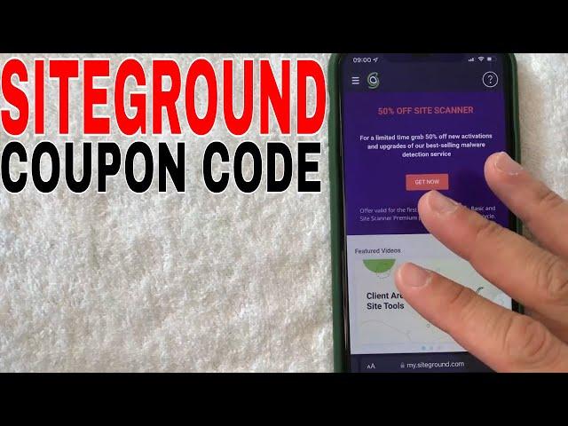   Siteground Coupon Code 