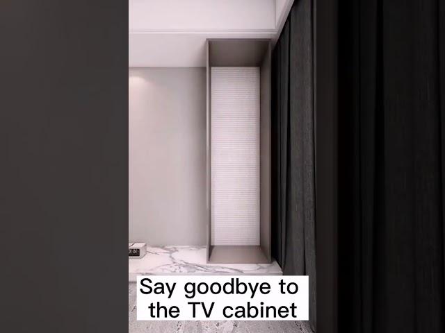 say goodbye to the TV Cabinet #shorts #Probuild