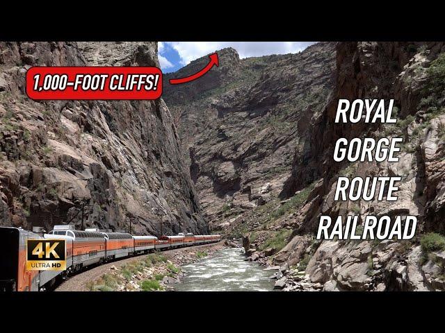 An unforgettable ride on the GORGEOUS Royal Gorge Route Railroad