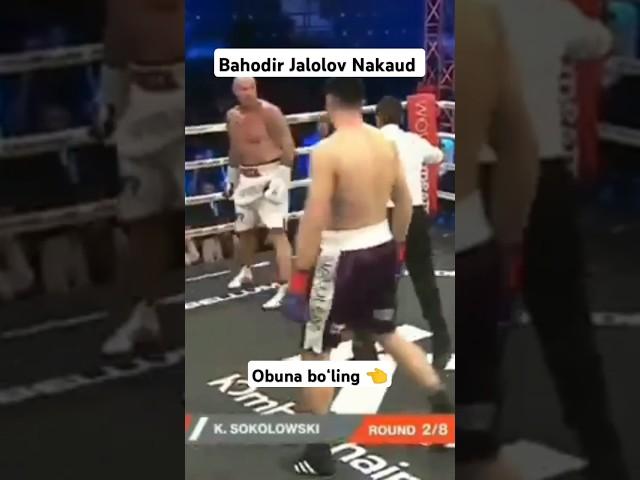 BAHODIR VS SOKOLOWSKI nakaud #bahodirjalolov #america #sports #uzbboxing #traning #maxachev #khabib