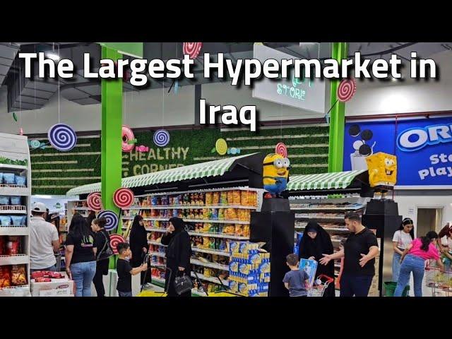 Baghdad, Walking in the Largest Hypermarket in Iraq, Meswaq